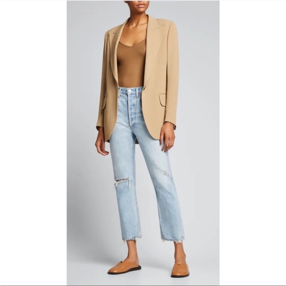 Agolde Denim - Agolde Riley high rise straight leg jeans 25